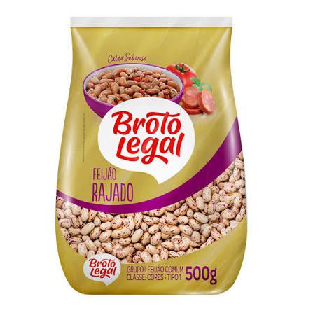 FEIJAO BROTO LEGAL 500G RAJADO