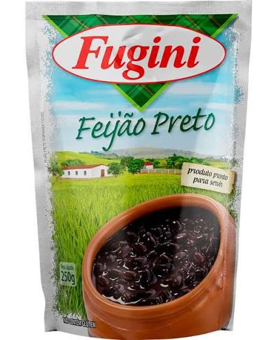FEIJAO FUGINI PRONTO SACHET 250G PRETO