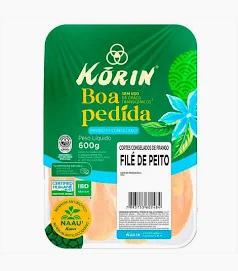 FRANGO KORIN BOA PEDIDA BD 600G CONG.FILE DE PEITO