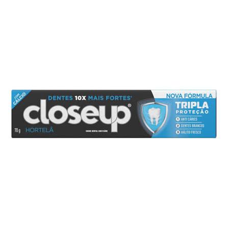 GEL DENTAL CLOSE UP 70G TRIPLE HORTELA