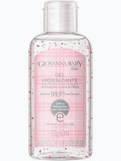 GEL HIGIENIZADOR GIOVANNA BABY 60ML ROSA