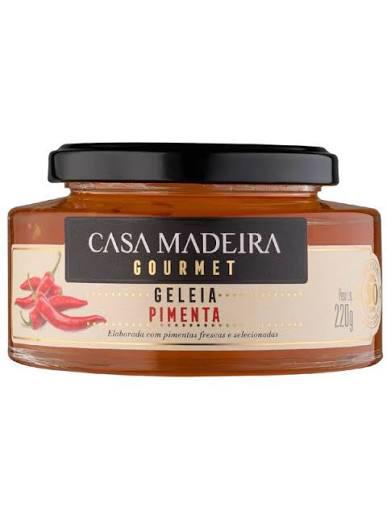 GELEIA CASA MADEIRA GOURMET 220G PIMENTA