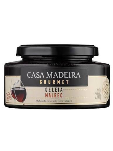 GELEIA CASA MADEIRA GOURMET 240G MALBEC