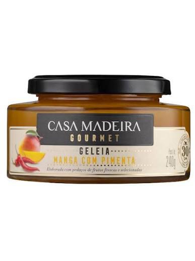 GELEIA CASA MADEIRA GOURMET 240G MANGA C/PIMENTA