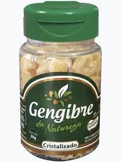 GENGIBRE CRISTALIZADO NATUREZA 30G