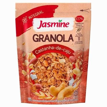 GRANOLA JASMINE VEGAN 250G CASTANHA DE CAJU