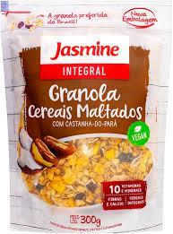 GRANOLA JASMINE VEGAN 250G CEREAIS MALTADOS
