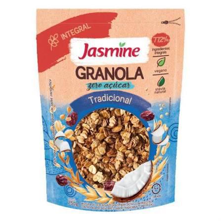 GRANOLA JASMINE VEGAN ZERO 250G TRADICIONAL