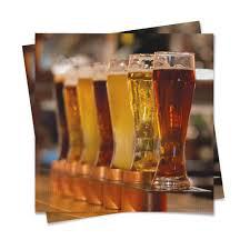 GUARD.DE PAPEL CROMUS DEC.CERVEJA C/20UN 33X33 REF.19000585