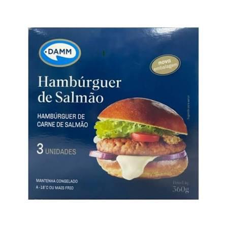 HAMBURGUER DE SALMAO DAMM 360G
