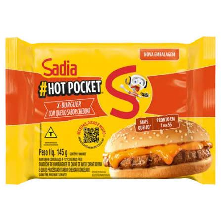HOT POCKET SADIA 145G X-CHEDDAR CREMOSO
