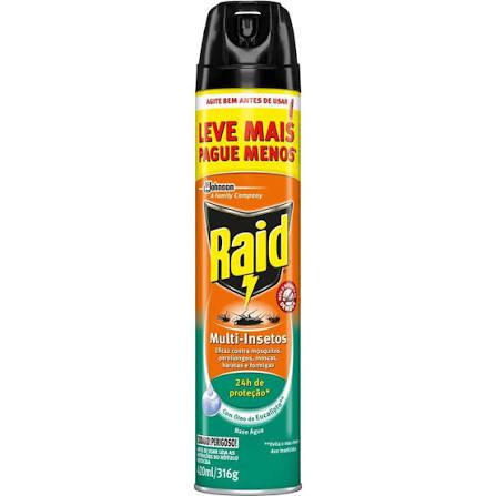 INSET.RAID AERO MULTI INSETOS 420ML EUCALIPTO