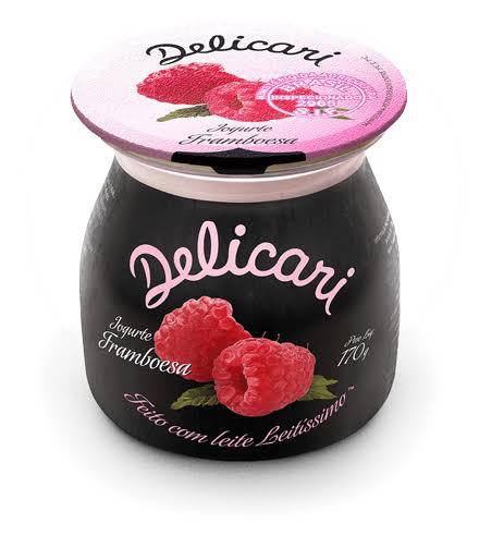 IOGURTE NATURAL DELICARI 170G FRAMBOESA