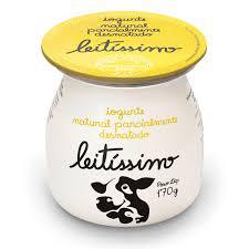 IOGURTE NATURAL LEITISSIMO 170G DESNATADO