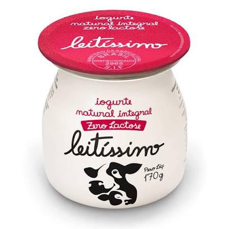 IOGURTE NATURAL LEITISSIMO 170G ZERO LACTOSE