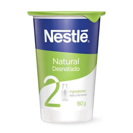 IOGURTE NESTLE NATURAL 160G DESNATADO