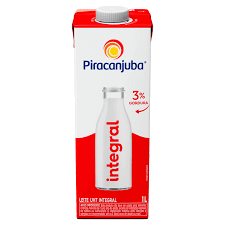 LEITE PIRACANJUBA 1L INTEGRAL C/TAMPA