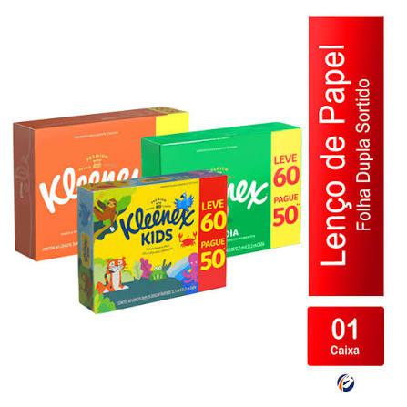 LENCOS DE PAPEL KLEENEX C/60 EXTRA MACIO LV60PG50