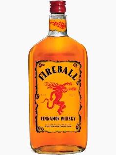 LICOR FIREBALL 750ML CANELA E WHISKY