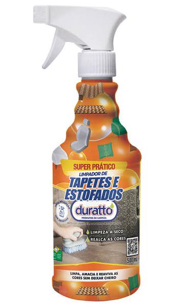 LIMPA TAPETES E ESTOFADOS DURATTO 500ML PULVERIZADOR