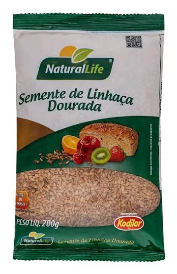LINHACA DOURADA NATURAL LIFE 200G SEMENTES