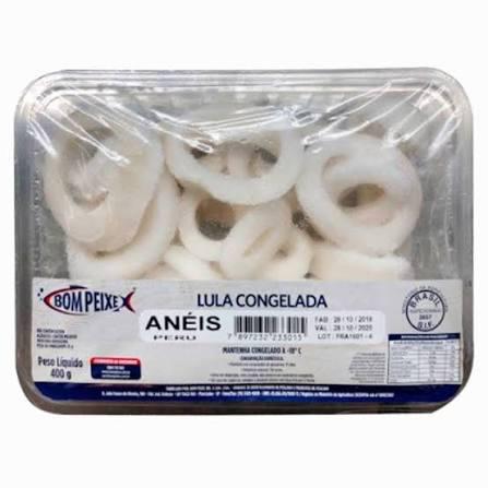LULA EM ANEIS  BOM PEIXE 400G
