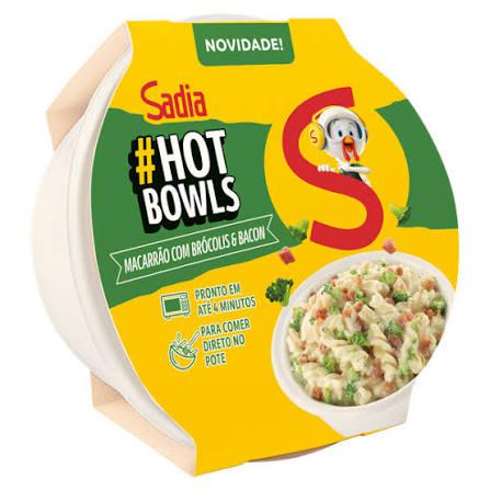 MAC.FUSILLI SADIA 300G MOLHO BRANCO BROCOLIS E BACON