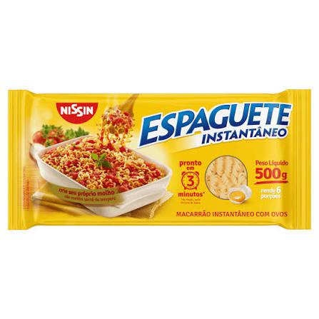 MAC.NISSIN ESPAGUETE 500G 3MIN