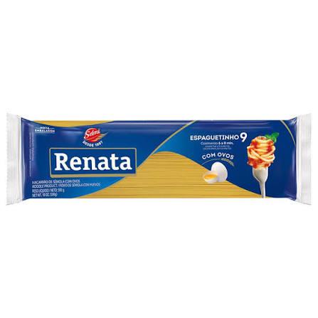 MAC.RENATA OVOS 500G ESPAG.Nº9 ESPAGUETINHO