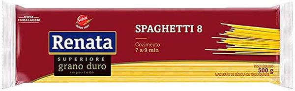MAC.RENATA SUPERIORE PCT 500G SPAGHETTI Nº8