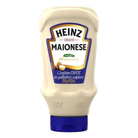 MAIONESE HEINZ BISNAGA 390G TRADICIONAL