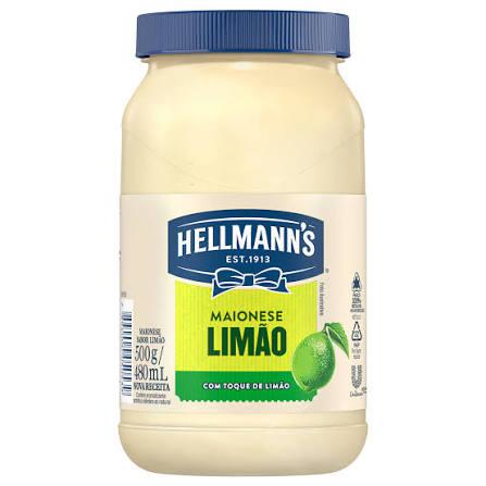 MAIONESE HELLMANNS PT 500G LIMAO
