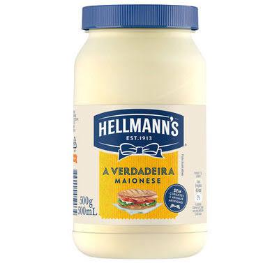 MAIONESE HELLMANNS PT 500G TRADICIONAL