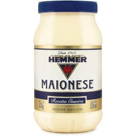 MAIONESE HEMMER 500G RECEITA CASEIRA