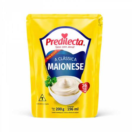 MAIONESE PREDILECTA SACHET 200G TRADICIONAL