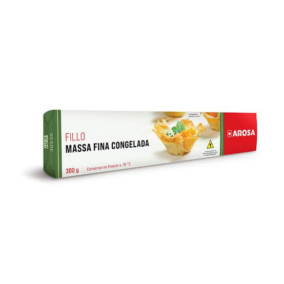 MASSA FOLHADA AROSA 300G FILLO