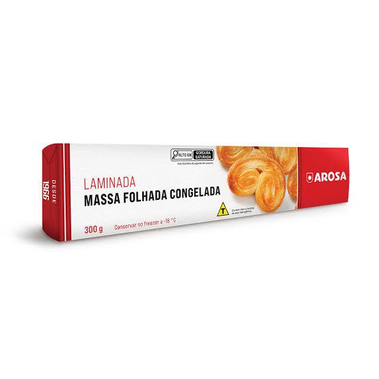 MASSA FOLHADA AROSA 300G LAMINADA