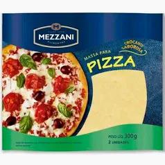 MASSA P/PIZZA MEZZANI 300G C/2UN
