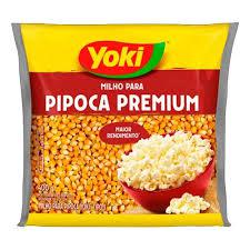 MILHO P/PIPOCA YOKI PCT 400g/500G PREMIUM