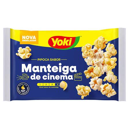 MILHO P/PIPOCA YOKI POPCORN 100G MANTEIGA CINEMA