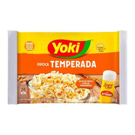MILHO P/PIPOCA YOKI POPCORN 100G TOQUE DO CHEF