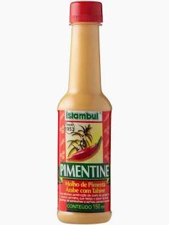 MOLHO DE PIMENTA PIMENTINE 150ML ARABE COM TAHINE