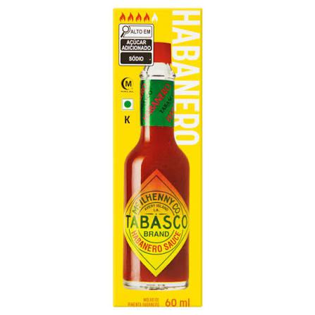 MOLHO DE PIMENTA TABASCO 60ML HABANERO