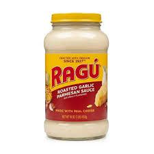 MOLHO DE QUEIJO RAGU VD 453G PARMESAO E ALHO