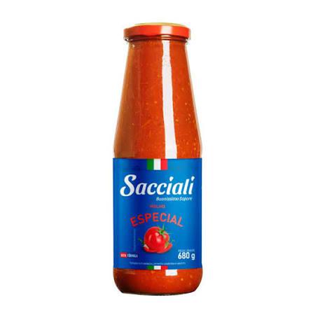 MOLHO DE TOMATE ESPECIAL SACCIALI 680G