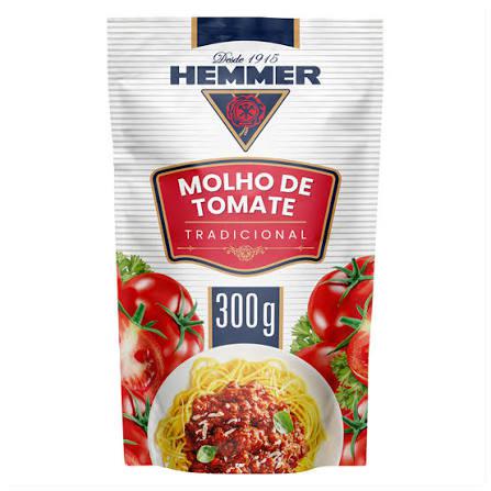 MOLHO DE TOMATE HEMMER 300G SACHET TRADICIONAL