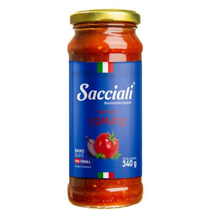 MOLHO DE TOMATE SACCIALI VD 340G PREMIUM