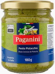 MOLHO PESTO PAGANINI 180G PISTACHE CREMOSO