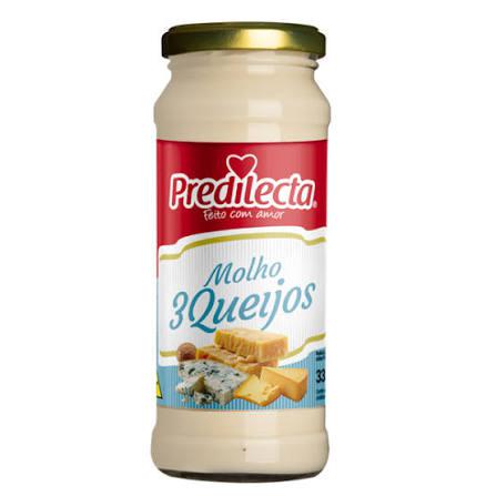 MOLHO PREDILECTA VD 330G TRES QUEIJOS