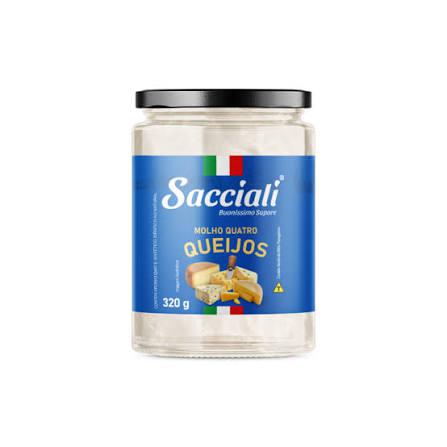 MOLHO SACCIALI VD 320G 4 QUEIJOS